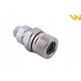 Hydraulic quick connector, screw-on socket M22x1 5