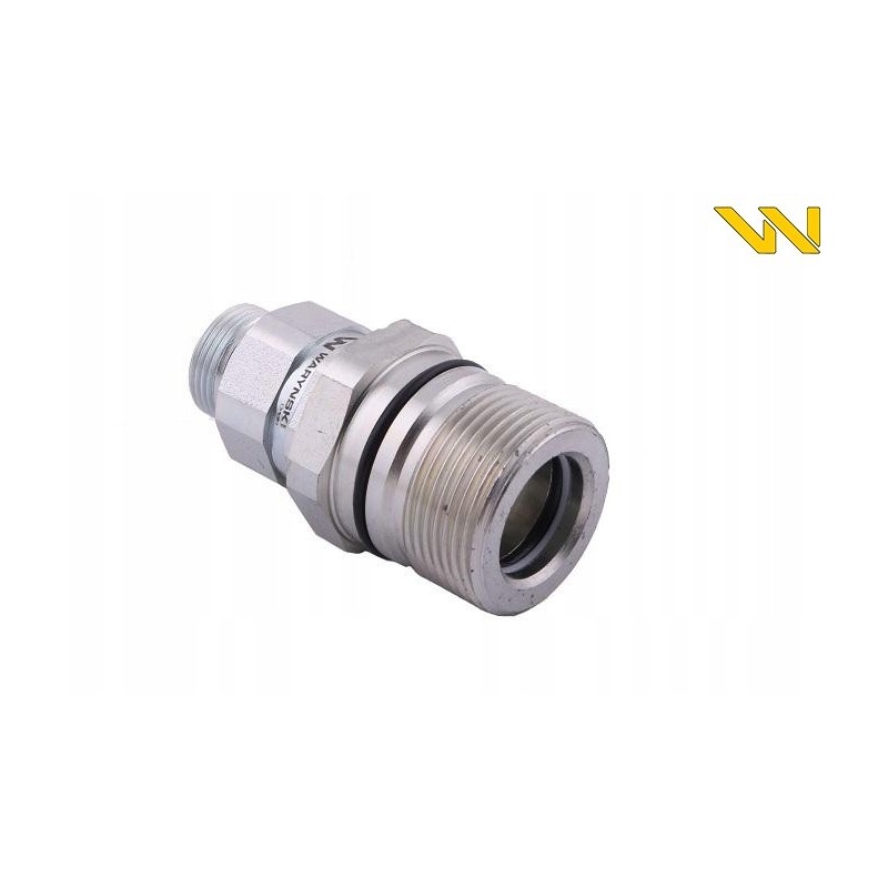Hydraulic quick connector, screw-on socket M22x1 5