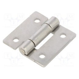 1 pcs x ELESA+GANTER - GN 136-NI-40-40-B - Hinge, Width: 40mm, stainless steel, H: 40mm