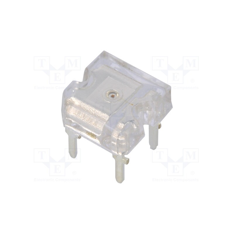 5 pcs x OPTOSUPPLY - OSY5PAZ3K1D - LED Super Flux, 7.62x7.62mm, yellow, 750÷1000mcd, 180°, 50mA