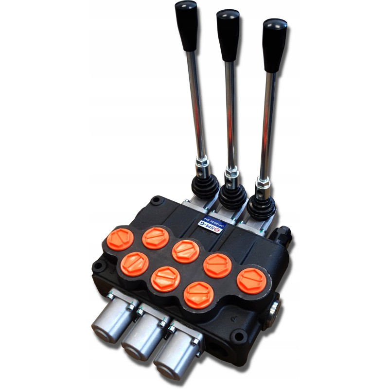 3-section hydraulic distributor 120l 3s120l