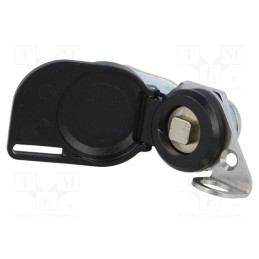 1 pcs x ROZTOCZE - M22/B-KW8-15-4-L - Lock, left, zinc and aluminium alloy, 15mm, Features: without key
