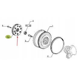 7700052774 claas torsional vibration damper