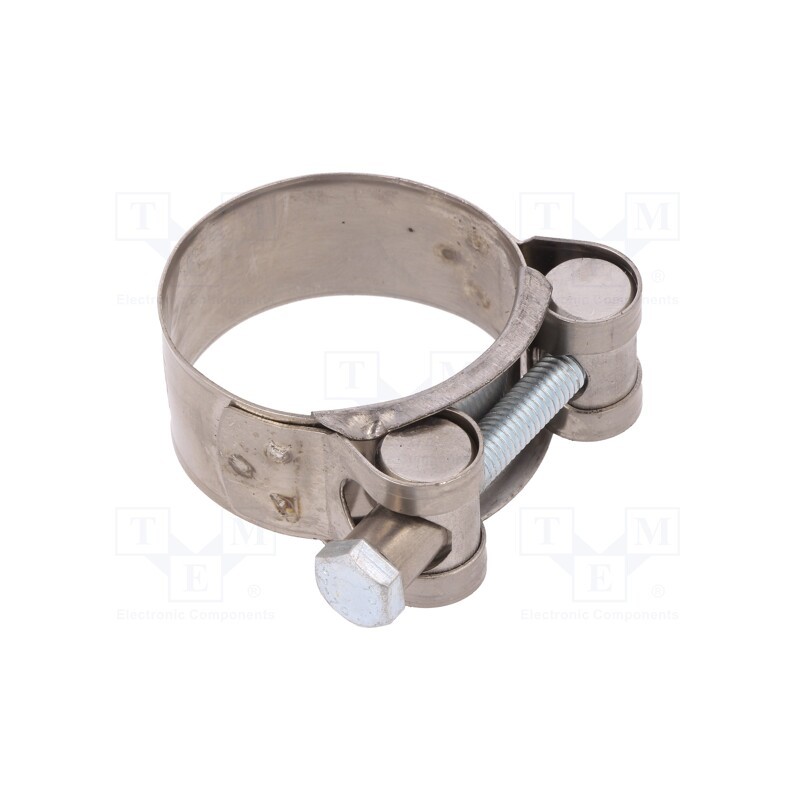 1 pcs x MPC INDUSTRIES - S4036 - T-bolt clamp, W: 20mm, Clamping: 36÷39mm, chrome steel AISI 430, S