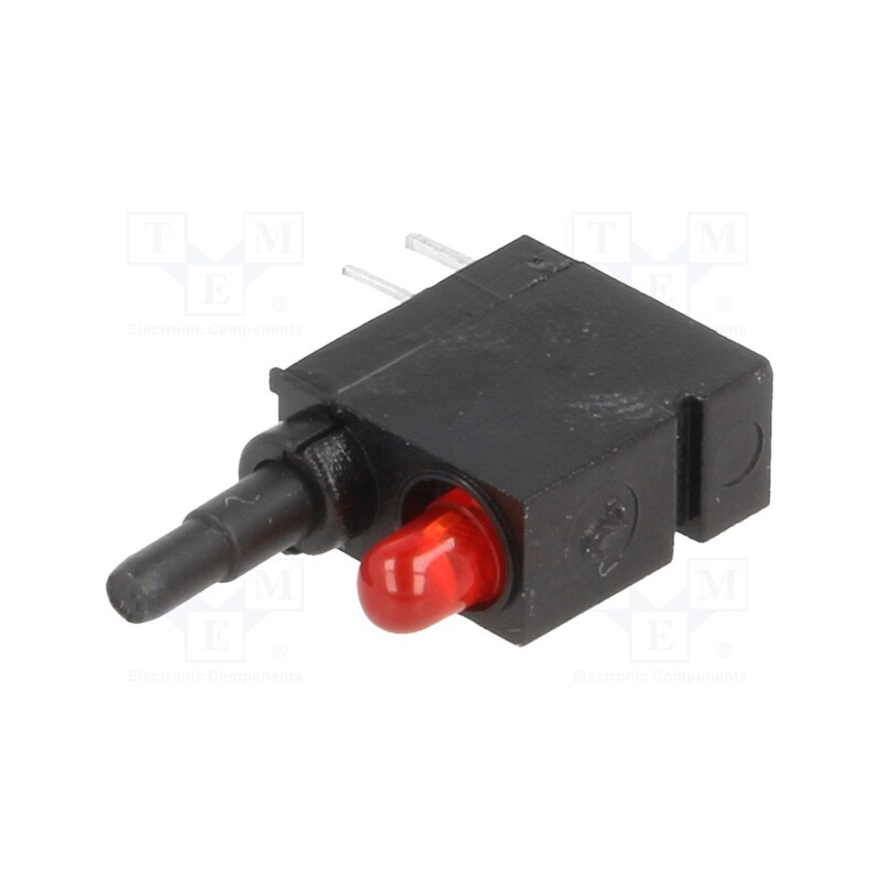1 pcs x MENTOR - 1845.6332 - Switch: push-button, Pos: 2, SPDT, 0.5A/60VAC, 0.5A/60VDC, ON-(ON)