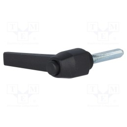 1 pcs x ELESA+GANTER - 141335 - Lever, adjustable, Thread len: 30mm, Lever length: 50mm