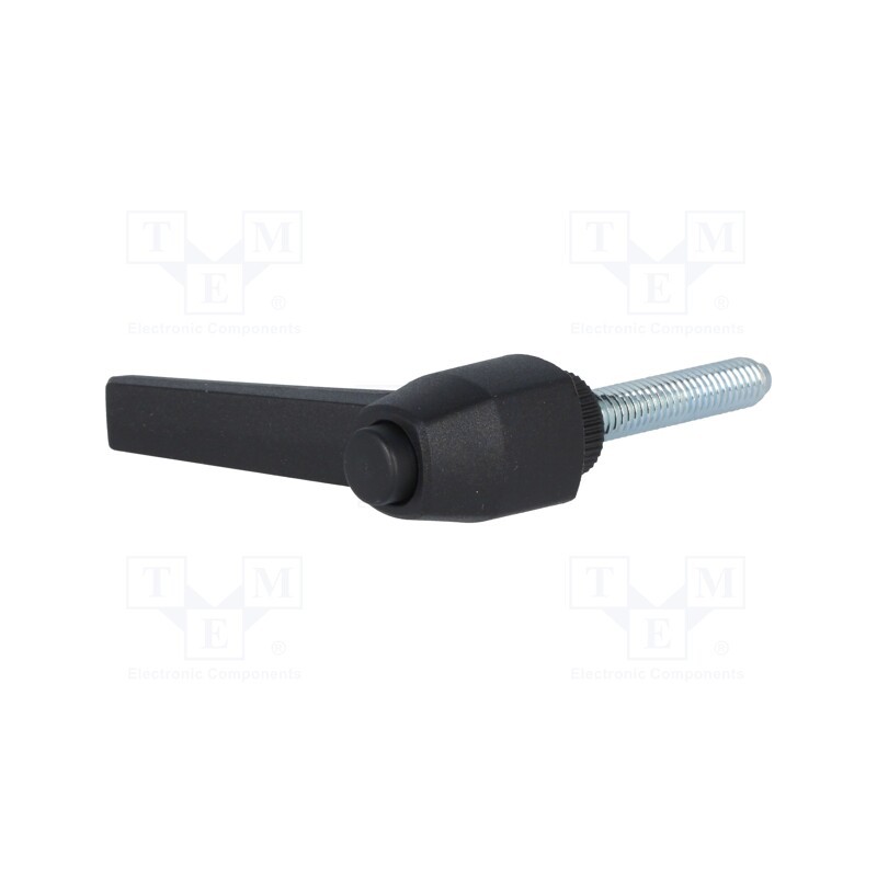 1 pcs x ELESA+GANTER - 141335 - Lever, adjustable, Thread len: 30mm, Lever length: 50mm