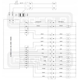 Hydraulic distributor 6z50 6xa1 12v pan badestnost