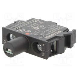 1 pcs x SIEMENS - 3SU1401-2BB20-1AA0 - Illuminating unit, 22mm, 3SU1.5, -25÷70°C, Illumin: LED, 24VAC