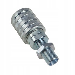 Quick connector socket long M18x1 5 external thread 9100818gl