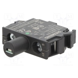 1 pcs x SIEMENS - 3SU1401-2BB40-1AA0 - Illuminating unit, 22mm, 3SU1.5, -25÷70°C, Illumin: LED, 24VAC