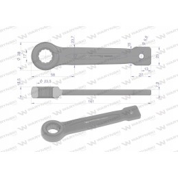 17 mm motogeneric punching socket wrench