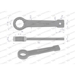 24 mm motogeneric punching socket wrench