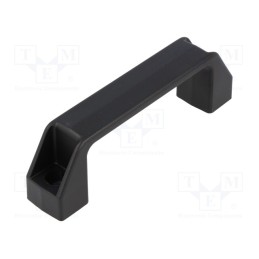 1 pcs x ELESA+GANTER - 37111 - Handle, technopolymer PA, black, H: 41mm, L: 137mm, W: 26mm, F2: 2.5kN