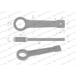32 mm motogeneric punching socket wrench