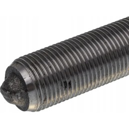 The end of the right steering rod