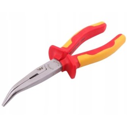 Insulated pliers, extended, curved, 200 mm vde