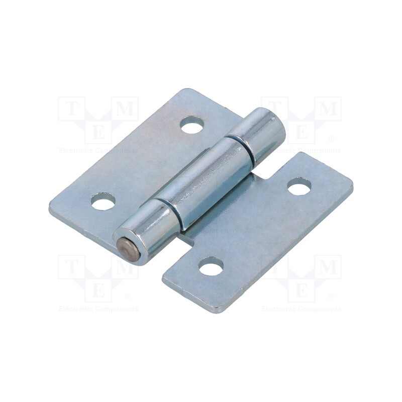 1 pcs x ELESA+GANTER - GN 136-ST-40-40-B - Hinge, Width: 40mm, zinc-plated steel, H: 40mm