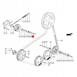 Fitting screw M16 Claas 216448 0 units