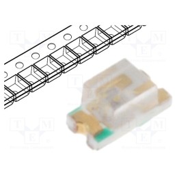 5 pcs x LUCKYLIGHT - LL-S190BC-B4-1B - LED, SMD, 0603, blue, 11÷18mcd, 1.6x0.8x0.8mm, 140°, 3.5÷4V, 20mA