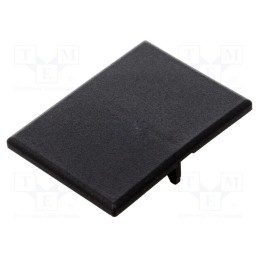 1 pcs x FATH - 093WA401 - Stopper, for angle bracket, polyamide, 40mm, black, FA-093W401N08