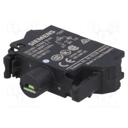 1 pcs x SIEMENS - 3SU1401-1BB60-3AA0 - Illuminating unit, 22mm, 3SU1.5, -25÷70°C, Illumin: LED, front