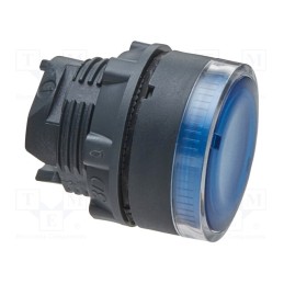 1 pcs x SCHNEIDER ELECTRIC - ZB5AW36 - Switch: push-button, 22mm, Stabl.pos: 1, blue, ZB5AV,ZB5AW,ZBV6