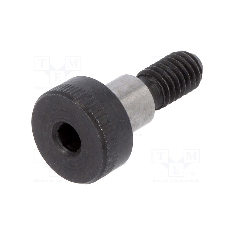 1 pcs x ELESA+GANTER - ISO 7379-5-M4-5 - Shoulder screw, steel, M4, 0.7, Thread len: 8mm, hex key, HEX 2,5mm