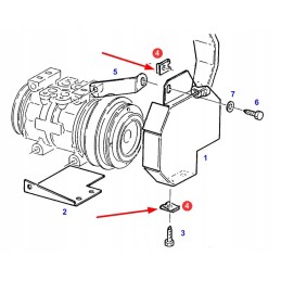 X435722046000 compressor cover mounting