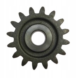 The seeder wheel is driven