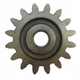 The seeder wheel is driven