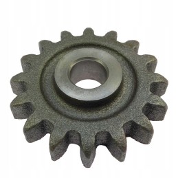 The seeder wheel is driven