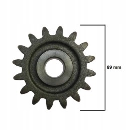 The seeder wheel is driven