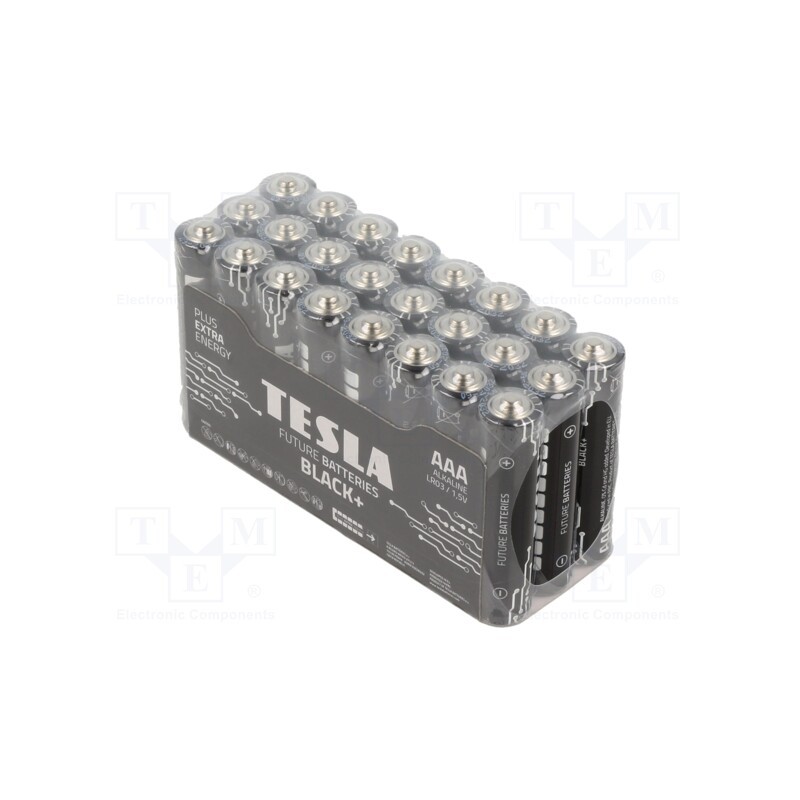 1 set x TESLA BATTERIES - 8594183396699 - Battery: alkaline, 1.5V, AAA, non-rechargeable, Ø10.5x44.5mm