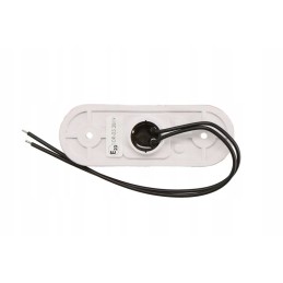 Side marker light lp red 12 24v was 230