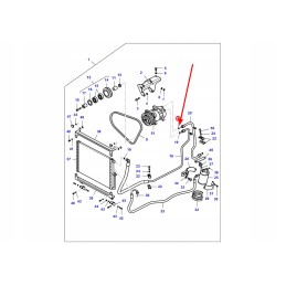 V30415110 air conditioning pipe seal