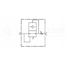 Vuba cartridge safety valve 1 180l hydrolider