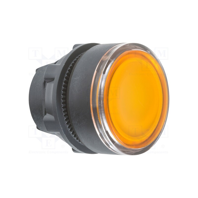 1 pcs x SCHNEIDER ELECTRIC - ZB5AW35 - Switch: push-button, 22mm, Stabl.pos: 1, orange, ZB5AV,ZB5AW,ZBV6