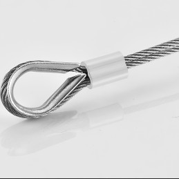 8-shaped aluminum crimped cable sleeve, 100 pcs