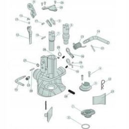 Cylindrical pin 8x20 reinforced 777201730815 scharmue