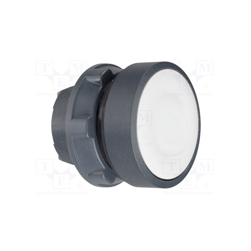1 pcs x SCHNEIDER ELECTRIC - ZB5AW31 - Switch: push-button, 22mm, Stabl.pos: 1, white, ZB5AV,ZB5AW,ZBV6