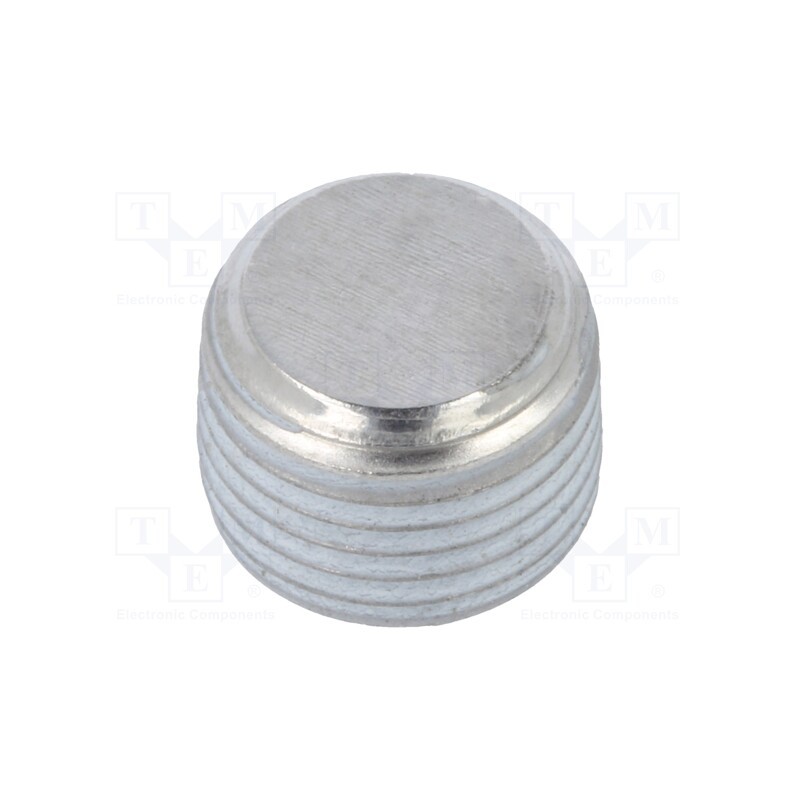 1 pcs x ELESA+GANTER - DIN 906-NI-M10X1-A - Hexagon head screw plug, without micro encapsulation, Pitch: 1