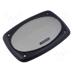 1 pcs x VISATON - 4645 - Loudspeaker grille, 114x166x17mm, VS-FR9.15