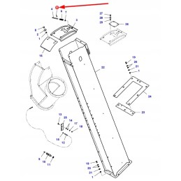 Acp0702850 cotter pin r2 x 18mm