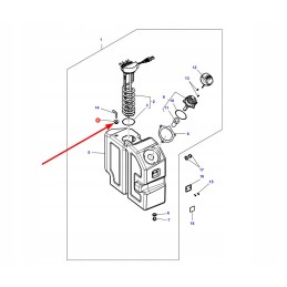 4386074m1 ad blue cable grommet