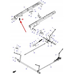 La350356550 grain tank spring