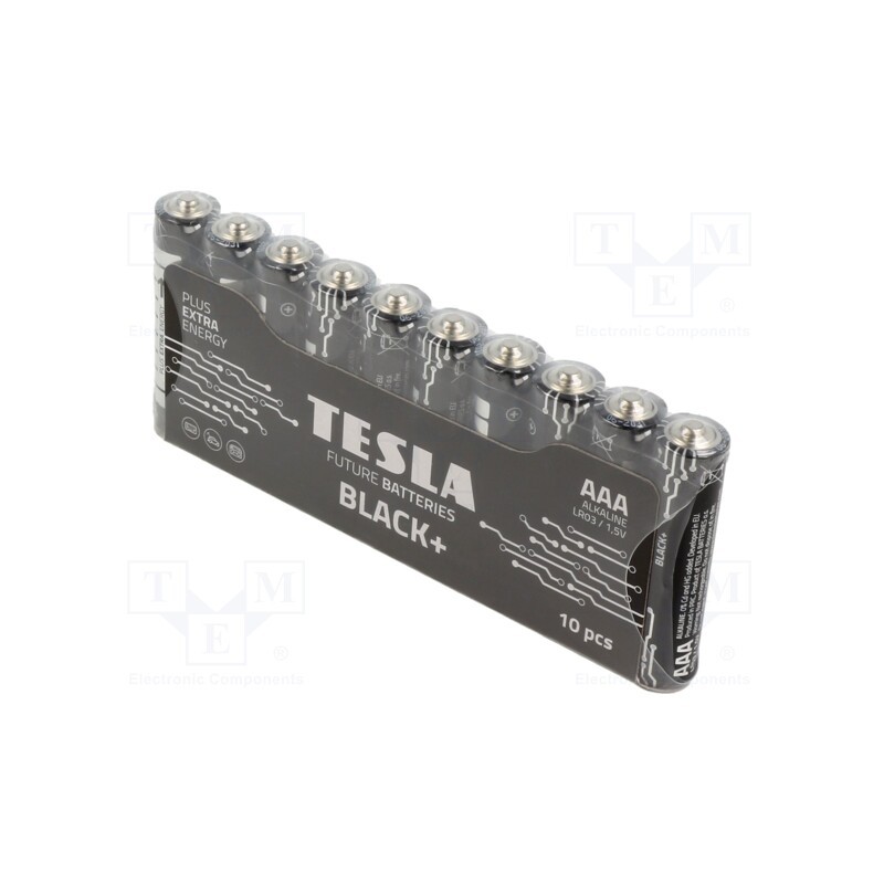 1 set x TESLA BATTERIES - 8594183396682 - Battery: alkaline, 1.5V, AAA, non-rechargeable, Ø10.5x44.5mm