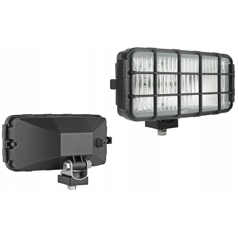 H3 fog lamp, white, with grille