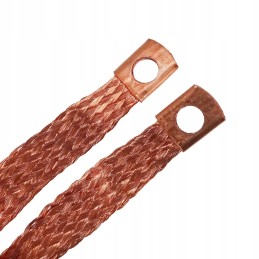 Braided ground cable, ground minus c 385 320 mm