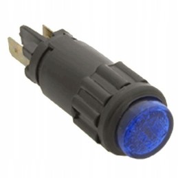 Traditional blue LED indicator lamp
